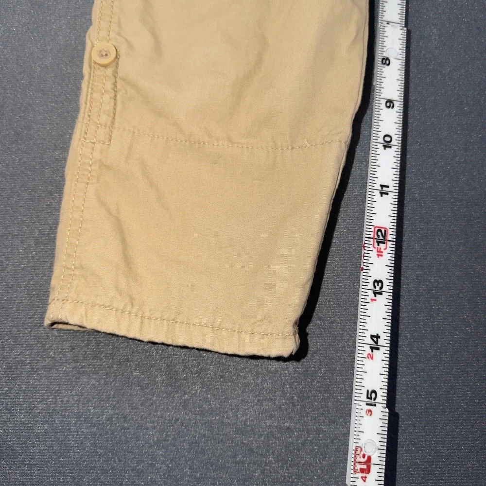 OshKosh Bgosh Kids 4T Tan‎ Khaki Cotton Vestbak Bib Overalls 6Q593410